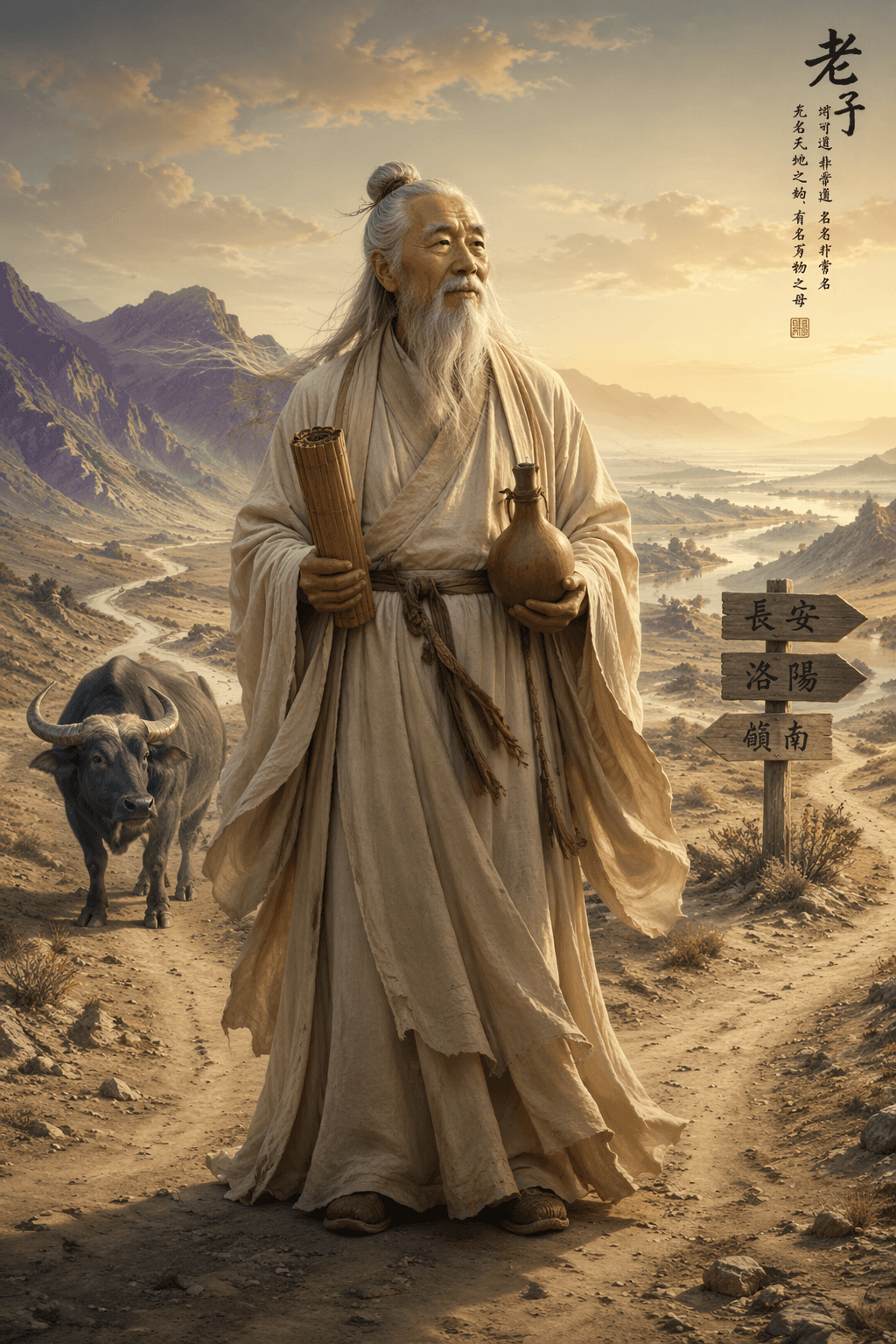 Laozi portrait