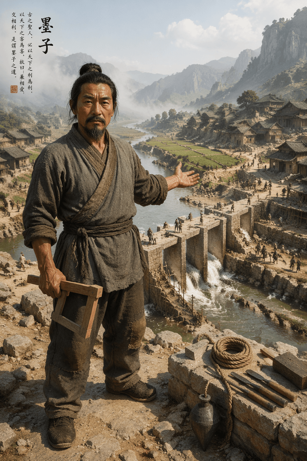 Mozi portrait