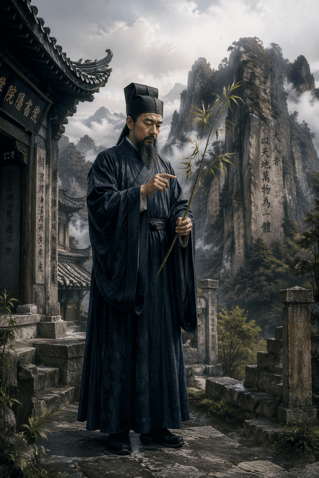 Zhu Xi portrait